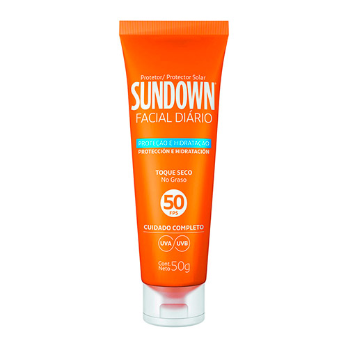 Protetor Solar Sundown Facial Diário FPS50