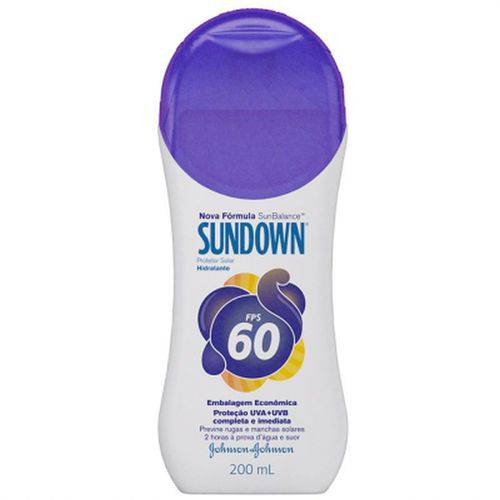 Protetor Solar Sundown Fps 60 - 120ml