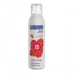 Protetor Solar Sundown Fresh Spray FPS15 150ml - Johnsons