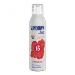 Protetor Solar Sundown Fresh Spray FPS15 150ml - Johnson's