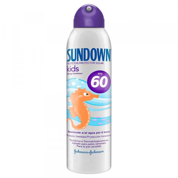 Protetor Solar Sundown Kids Loção Spray Contínuo FPS 60 - 150ml