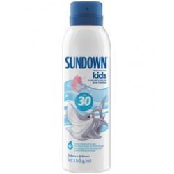 Protetor Solar Sundown Kids Spray FPS30 150ml - Johnsons