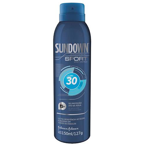 Protetor Solar Sundown Sport Spray Contínuo FPS 30