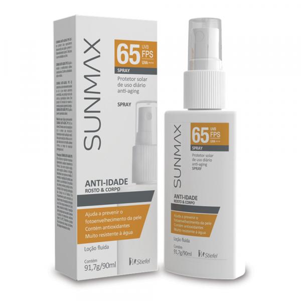 Protetor Solar Sunmax Anti-idade Spray Fps 65 Stiefel 90g - Glaxosmithkline