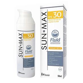 Protetor Solar Sunmax Fluído Oil Control FPS 30 50g