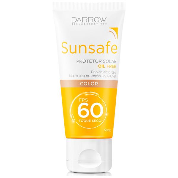 Protetor Solar Sunsafe Color FPS 60 50g - Darrow