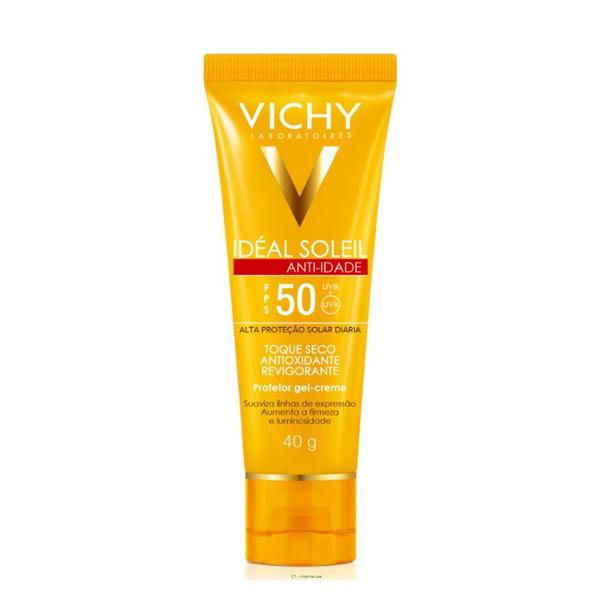Protetor Solar Vichy Idéal Soleil Anti-Idade Fps50 40G