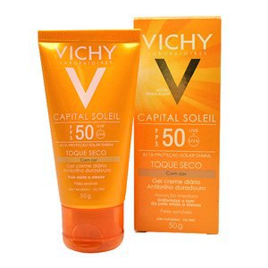Protetor Solar Vichy Ideal Soleil Toque Seco com Cor Fps 50 50Gr - Loréal