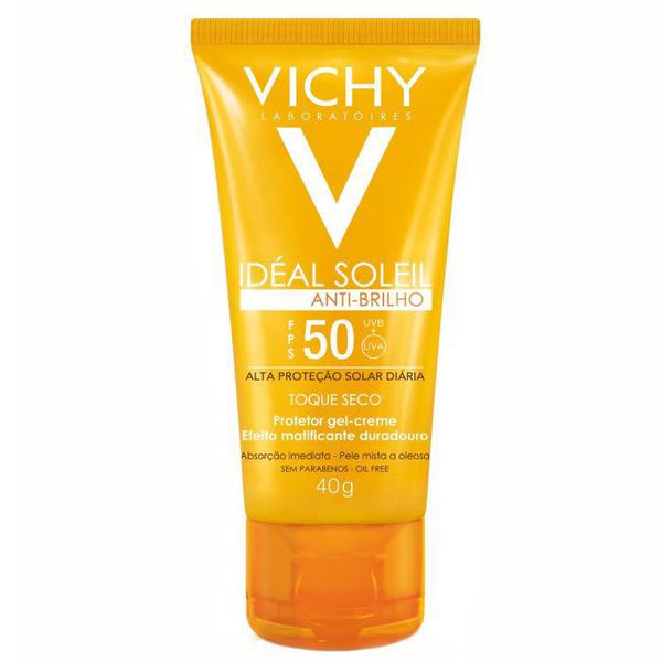 Protetor Solar Vichy Ideal Soleil Ts Antibrilho Fps50 40g