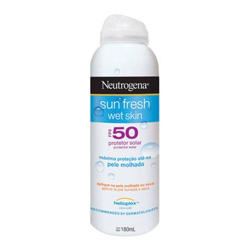 Protetor Solar Wet Skin FPS 50 180ml Sun Fresh - Neutrogena