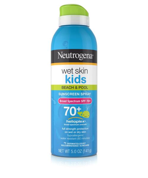 Protetor Solar Wet Skin Kids Spf 70 + Neutrogena - 141g