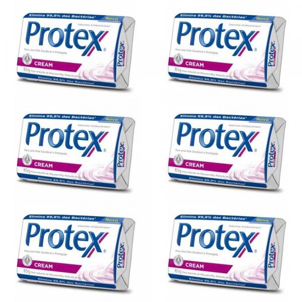Protex Cream Sabonete 85g (Kit C/06)