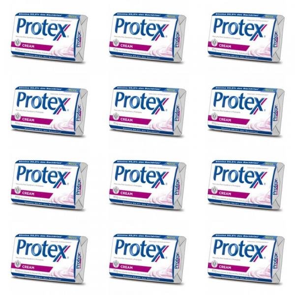 Protex Cream Sabonete 85g (Kit C/12)