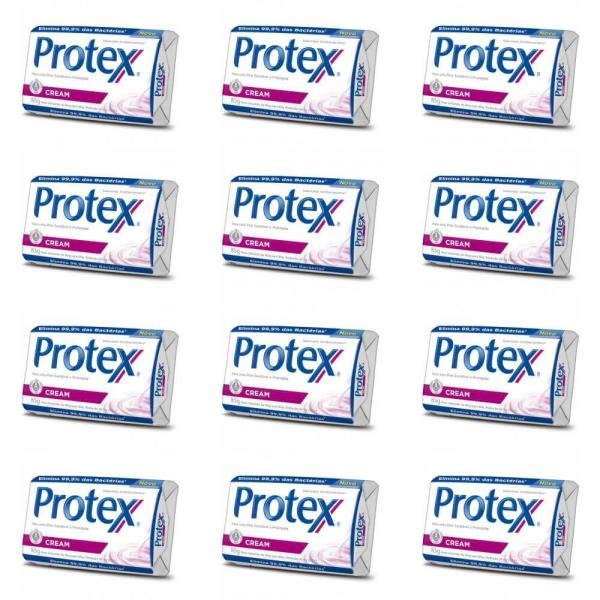 Protex Cream Sabonete 85g (Kit C/12)