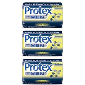 Protex 3em1 Men Sabonete 85g - Kit com 03
