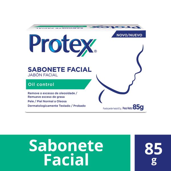 Protex Oil Control Sabonete De Limpeza Facial 85g