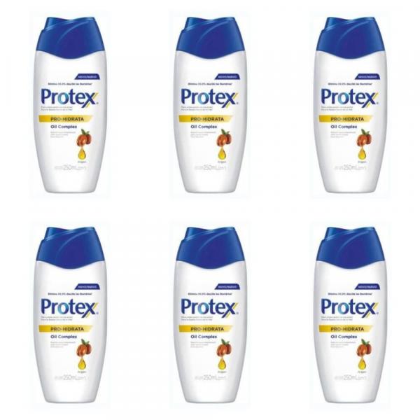 Protex Pro Hidrata Argan Sabonete Íntimo 250ml (Kit C/06)
