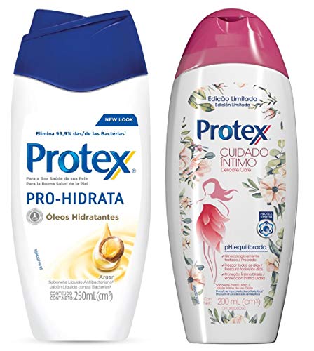 Protex Pro Hidrata Pl Argan Sg 250ml + Sab Liq Protex Intimo Delicate Care200ml