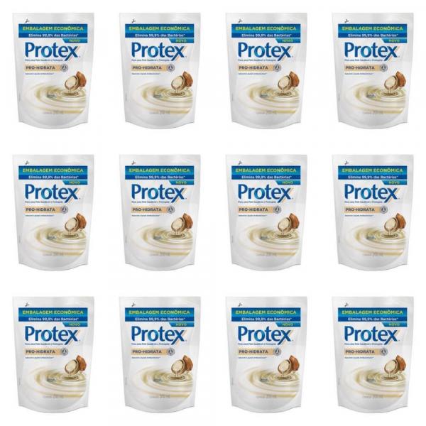 Protex Pro Hidrata Sabonete Líquido Refil 200ml (Kit C/12)
