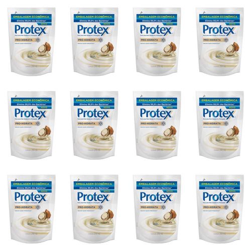 Protex Pro Hidrata Sabonete Líquido Refil 200ml (kit C/12)