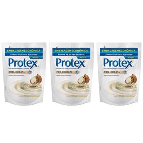 Protex Pro Hidrata Sabonete Líquido Refil 200ml - Kit com 03