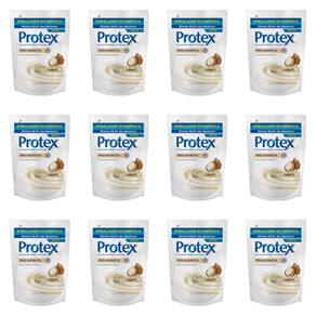 Protex Pro Hidrata Sabonete Líquido Refil 200ml - Kit com 12