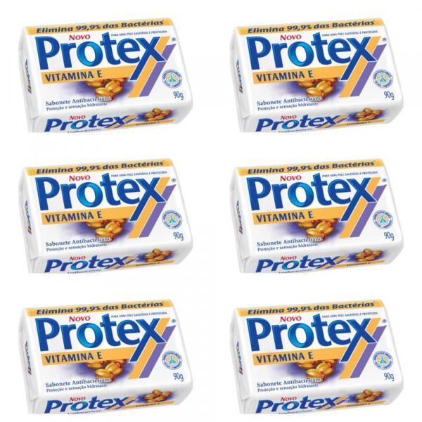 Protex Vitamina e Sabonete Barra 90g (Kit C/06)