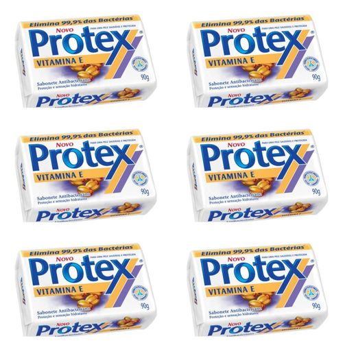 Protex Vitamina e Sabonete Barra 90g (kit C/06)