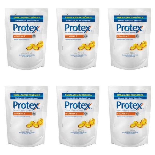 Protex Vitamina Sabonete Íntimo Refil 200ml (Kit C/06)