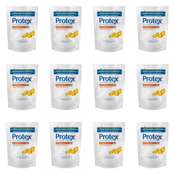 Protex Vitamina Sabonete Íntimo Refil 200ml (Kit C/12)
