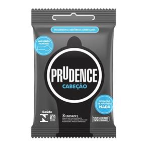 Prudence Cabeção Preservativos com 3