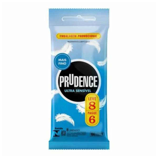 Prudence Ultra SensÍVel Preservativo C/8