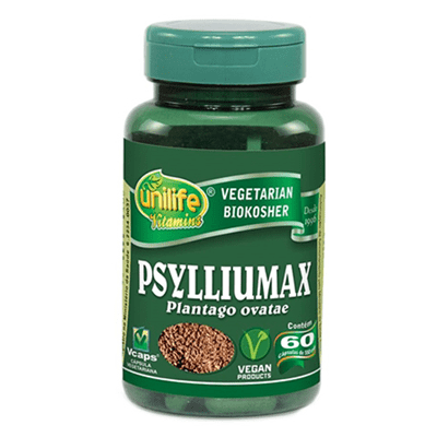 Psyllium 60 Cápsulas 550Mg Unilife