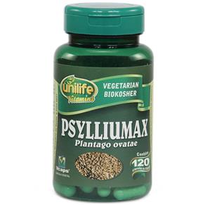 Psylliumax 550mg Psyllium - Unilife - Natural - 120 Cápsulas
