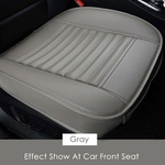 PU Car Full Surround Seat Cover respirável Bamboo Charcoal Cushion Pad Universal