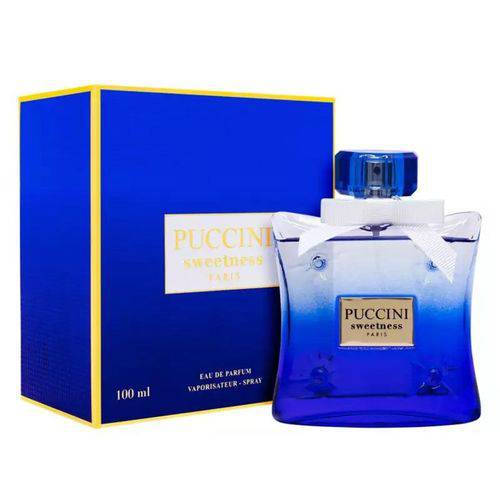 Puccini Sweetness Blue Eau de Parfum 100ml - Perfume Feminino
