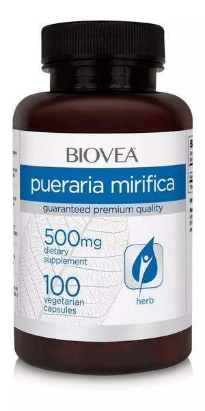 Pueraria Mirifica 500mg - 100 Cápsulas - Biovea