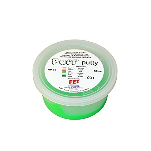 Puff LiTE Exercise Putty - Medium - Green - 60cc