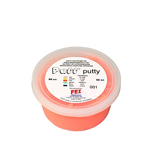 Puff LiTE Exercise Putty - Soft - Red - 90cc