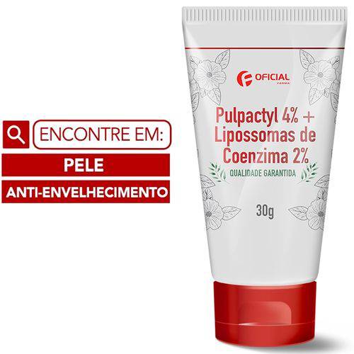 Pulpactyl 4% + Lipossomas de Coenzima 2% 30g
