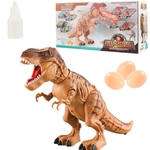 Pulverizar elétrica Lay Eggs Dinosaur Toy Dinosaur Walking Modelo Projetada Toy