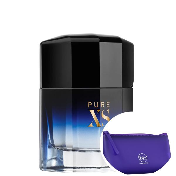 Pure XS Paco Rabanne Eau de Toilette - Perfume Masculino 150ml+Beleza na Web Roxo - Nécessaire