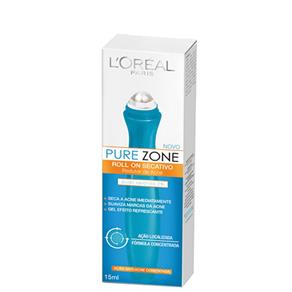 Pure Zone Roll-On Secativo L`oréal Paris - Tratamento Antiacne - 15ml