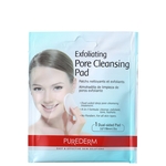 Purederm Exfoliating Pore Cleansing Pads - Lenço Esfoliante para Limpeza Profunda (1 Unidade)