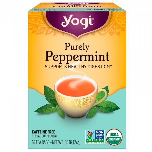 Purely Peppermint Tea - 16 Sachês - Yogi
