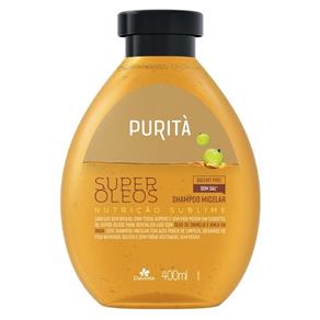 Purita Shampoo Micelar Super Óleos Davene 400Ml