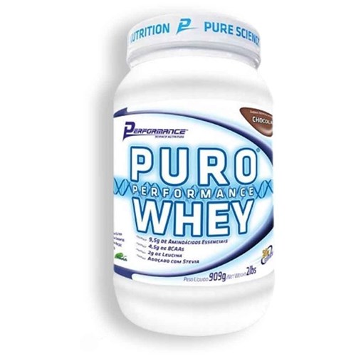 Puro Whey Protein 2,3Kg - Performance (900G, BAUNILHA)