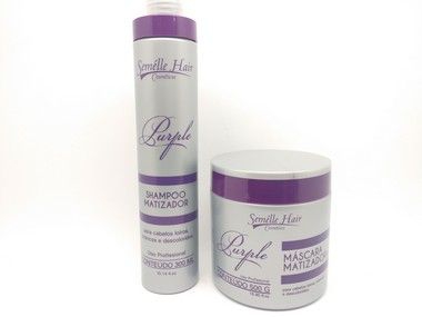 Purple Semellé Hair Kit Matizador - Semélle Hair Cosméticos