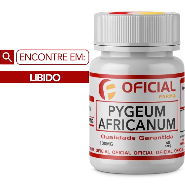 Pygeum Africanum 100Mg 60 Cápsulas - Oficialfarma