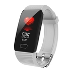 Q1 HD inteligente Banda Blood Pressure Heart Rate Monitor de Fitness Rastreador relógio inteligente de Fitness Bracelet